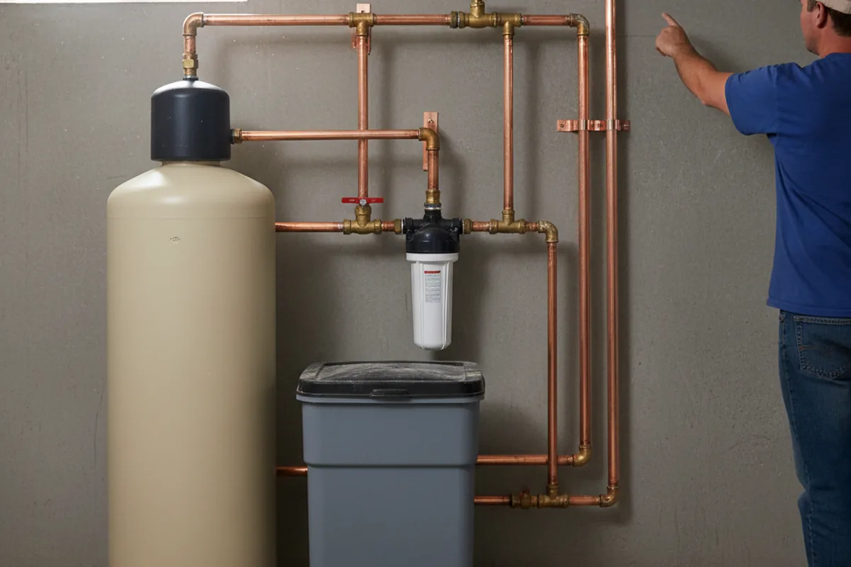 Whole-house water treatment system installed in Scott Depot